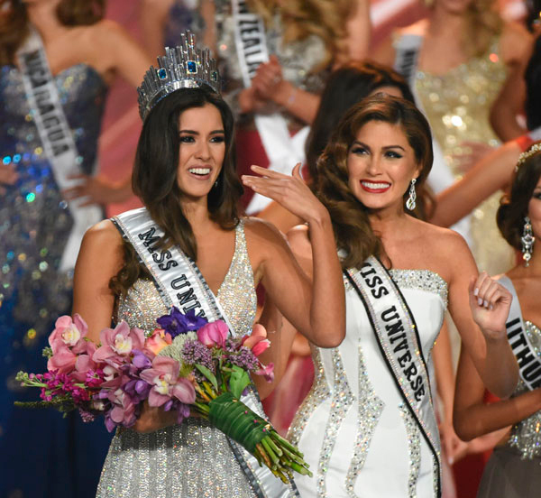La colombiana se ha convertido en la nueva Miss Universo